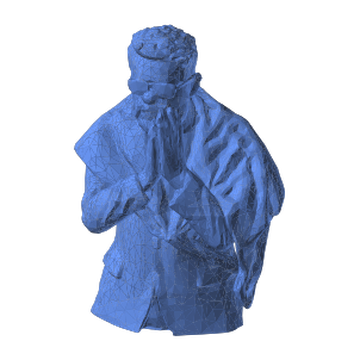 Portrait bust by Hunyuan3D-2.1